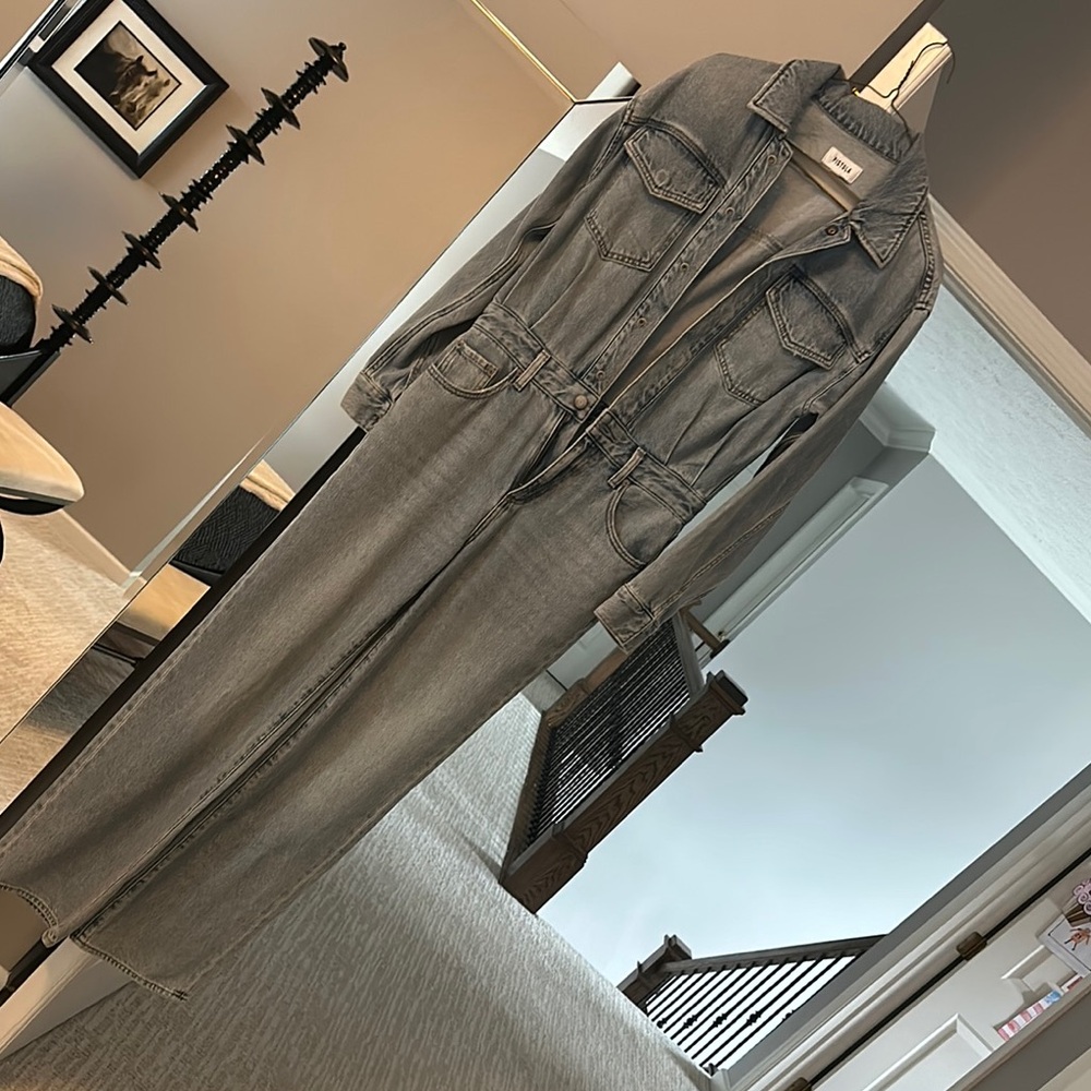 Pistola Grey Denim Jumpsuit